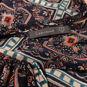 Soprano Junior’s Large Pattern Dress